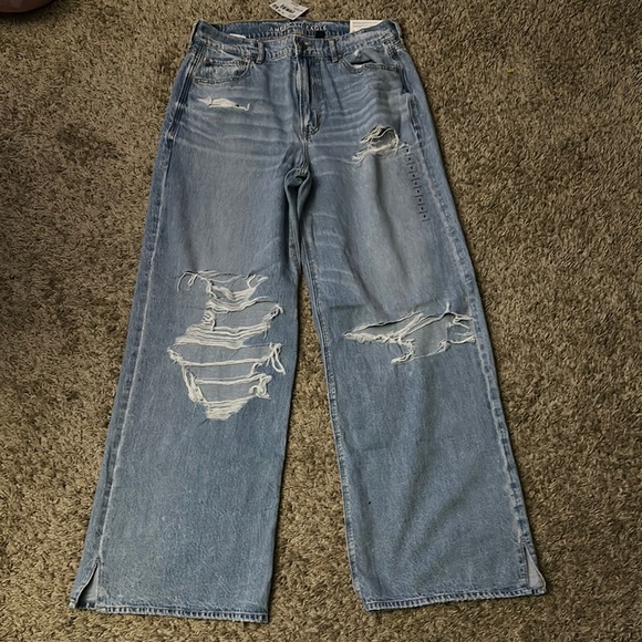 American Eagle Super high-rise baggy wide leg - Picture 7 of 7